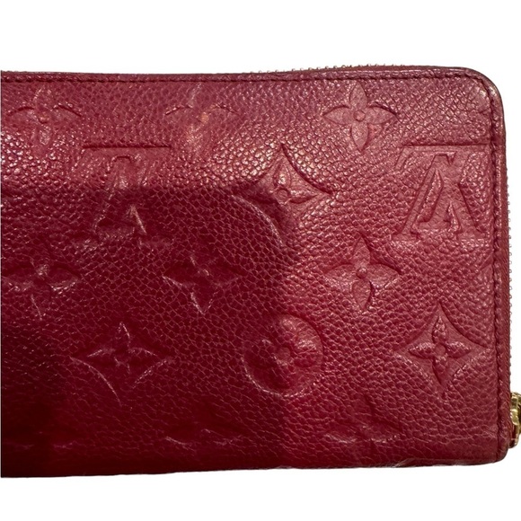 Louis Vuitton empreinte  zippy organizer secret Bordeaux SPO172 - Picture 8 of 12